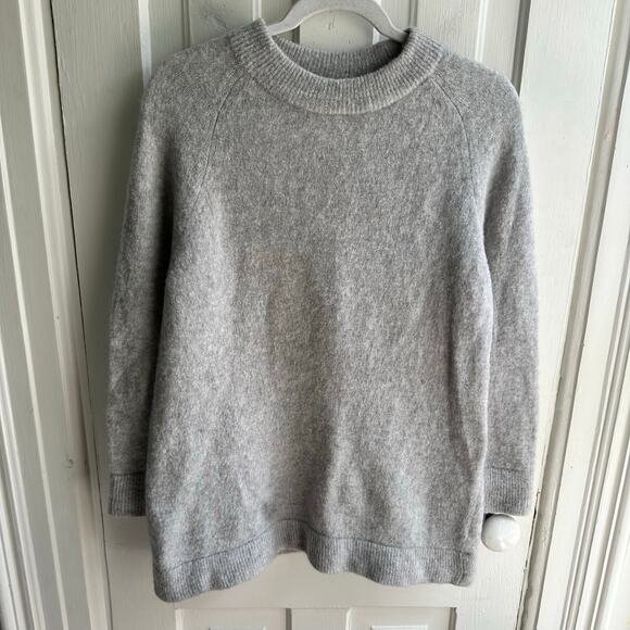AYR Animal Sweater in Grey Wool Mohair - Picture 2 of 8